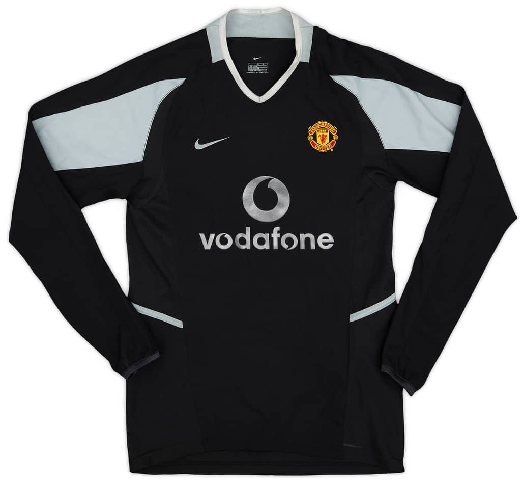 2002-04 Manchester United GK Shirt - 8/10 - (XL.Boys)