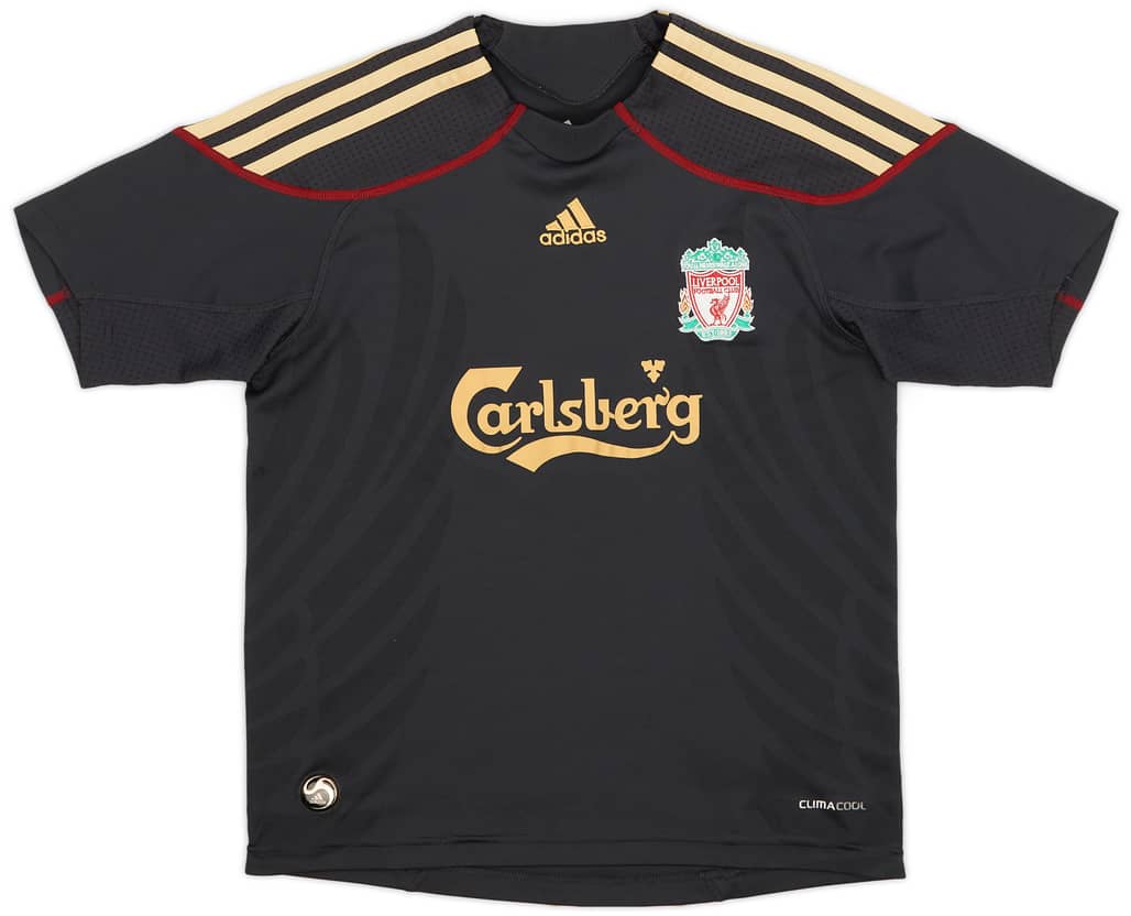 2009-10 Liverpool Away Shirt - 8/10 - (S.Boys)