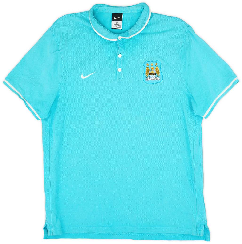 2015-16 Manchester City Nike Polo Shirt - 7/10 - (XL)