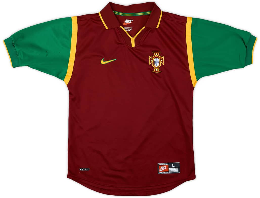 1999-00 Portugal Home Shirt - 8/10 - (L.Boys)