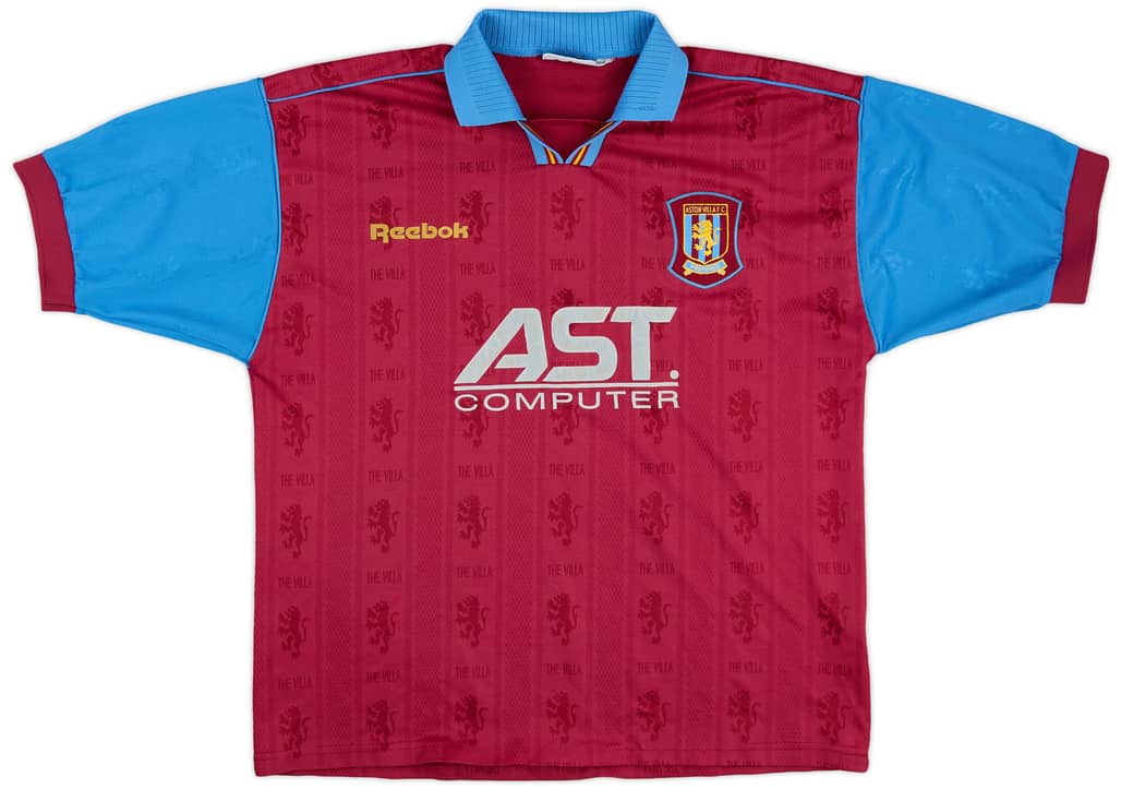1995-97 Aston Villa Home Shirt - 6/10 - (L)