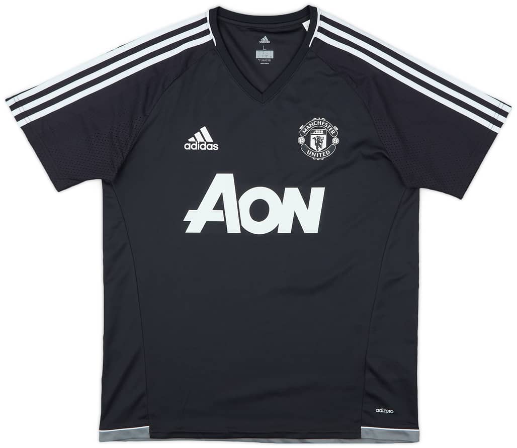 2017-18 Manchester United adizero Training Shirt - 10/10 - (L)