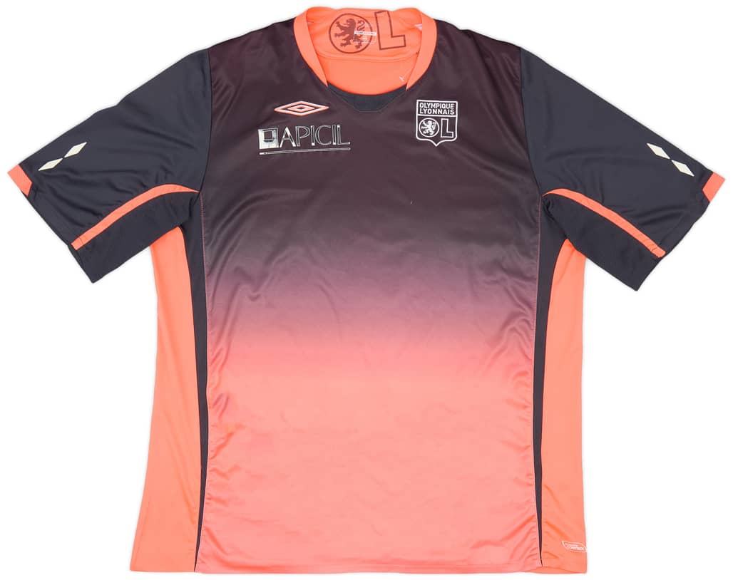 2009-10 Lyon Away Shirt - 7/10 - (XXL)
