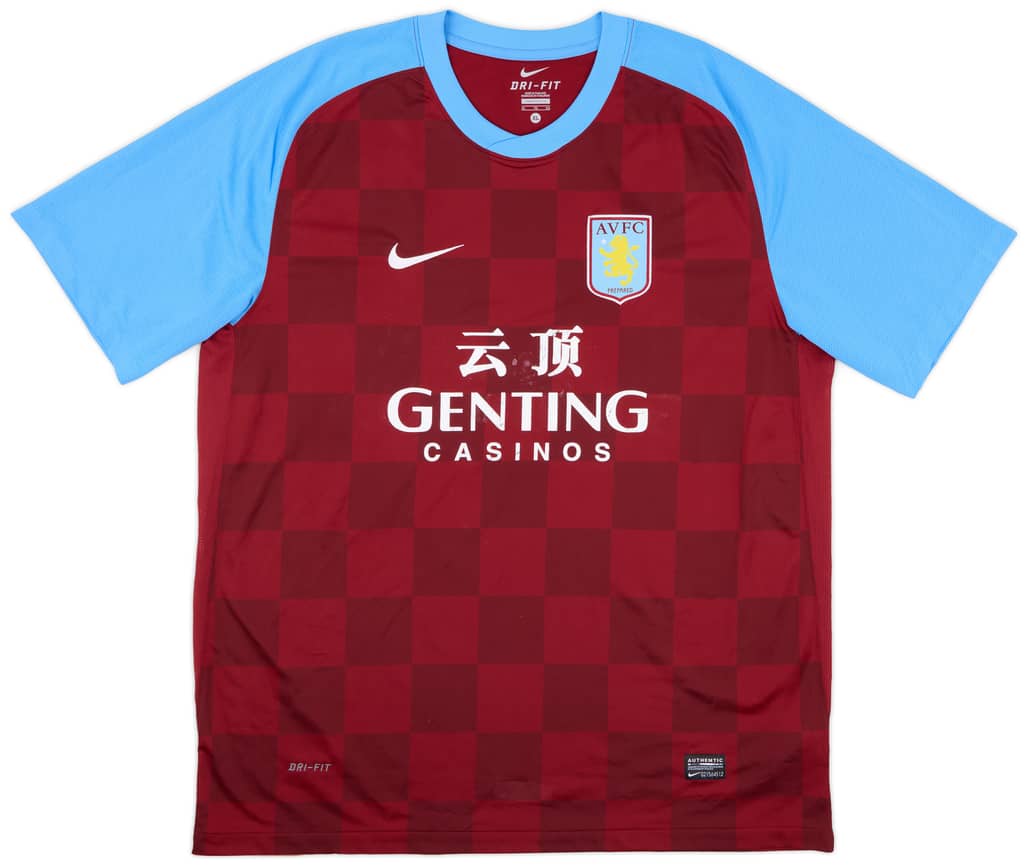 2011-12 Aston Villa Home Shirt - 5/10 - (XL)