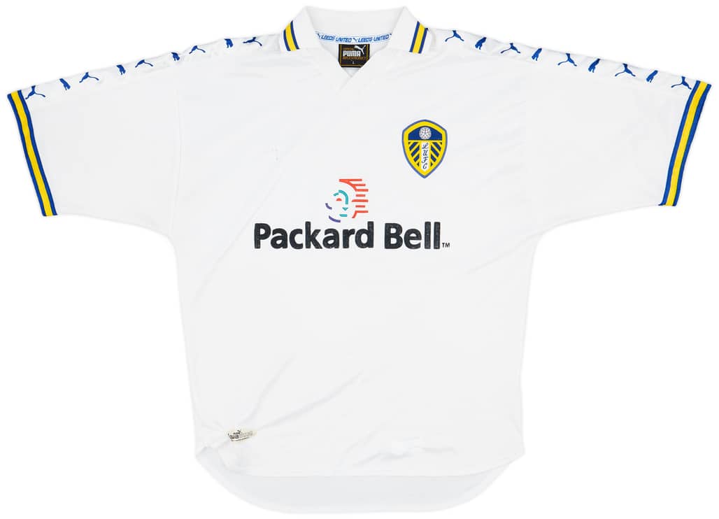 1998-00 Leeds United Home Shirt - 4/10 - (L)