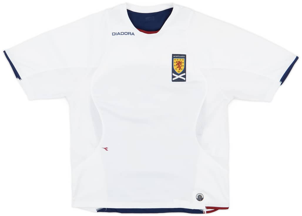 2008-09 Scotland Diadora Training Shirt - 7/10 - (M)