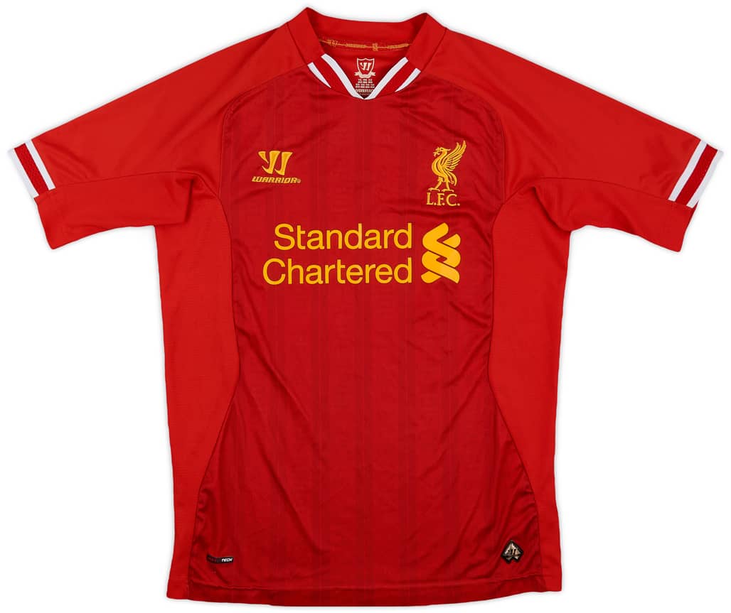 2013-14 Liverpool Home Shirt - 9/10 - (XL.Boys)
