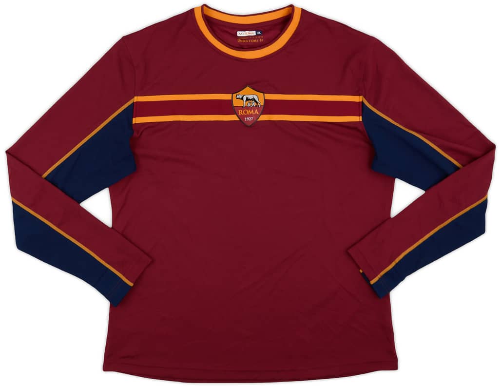 2013-14 Roma Training L/S Shirt - 9/10 - (XL)