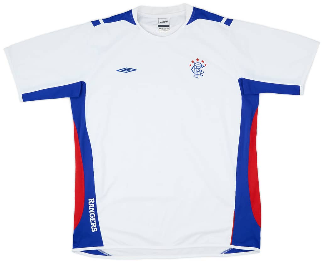 2006-07 Rangers Umbro Training Shirt - 9/10 - (XL)