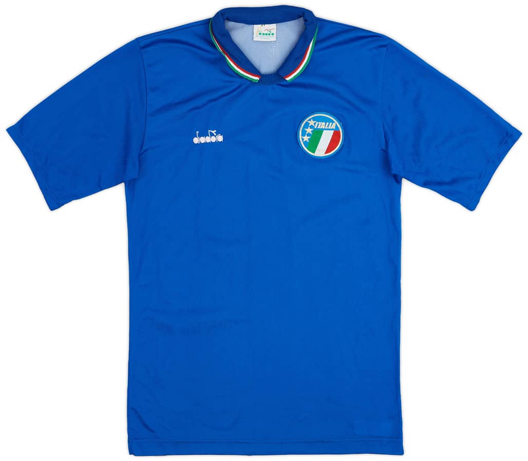 1986-91 Italy Home Shirt - 9/10 - (XL.Boys)