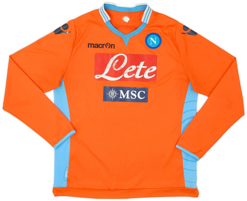 2013-14 Napoli GK Shirt - 5/10 - (M)