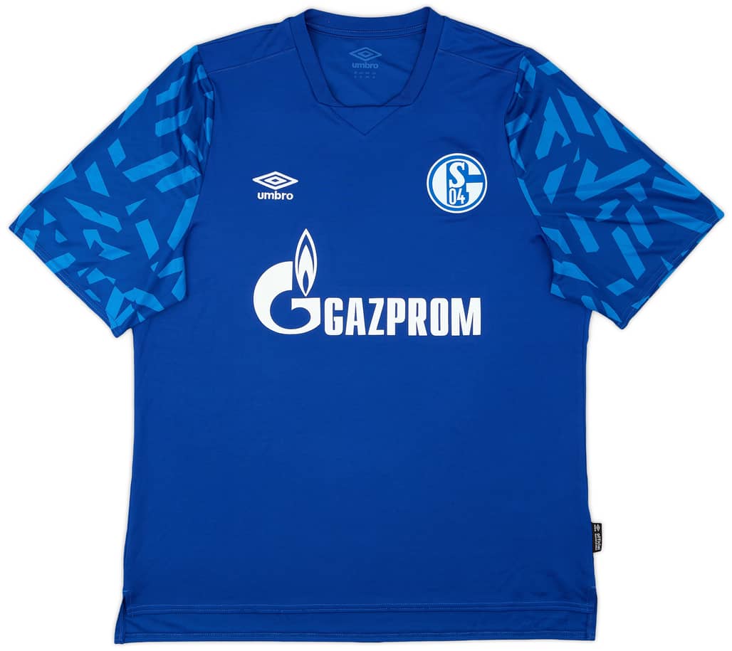 2019-20 Schalke Home Shirt - 9/10 - (XL)