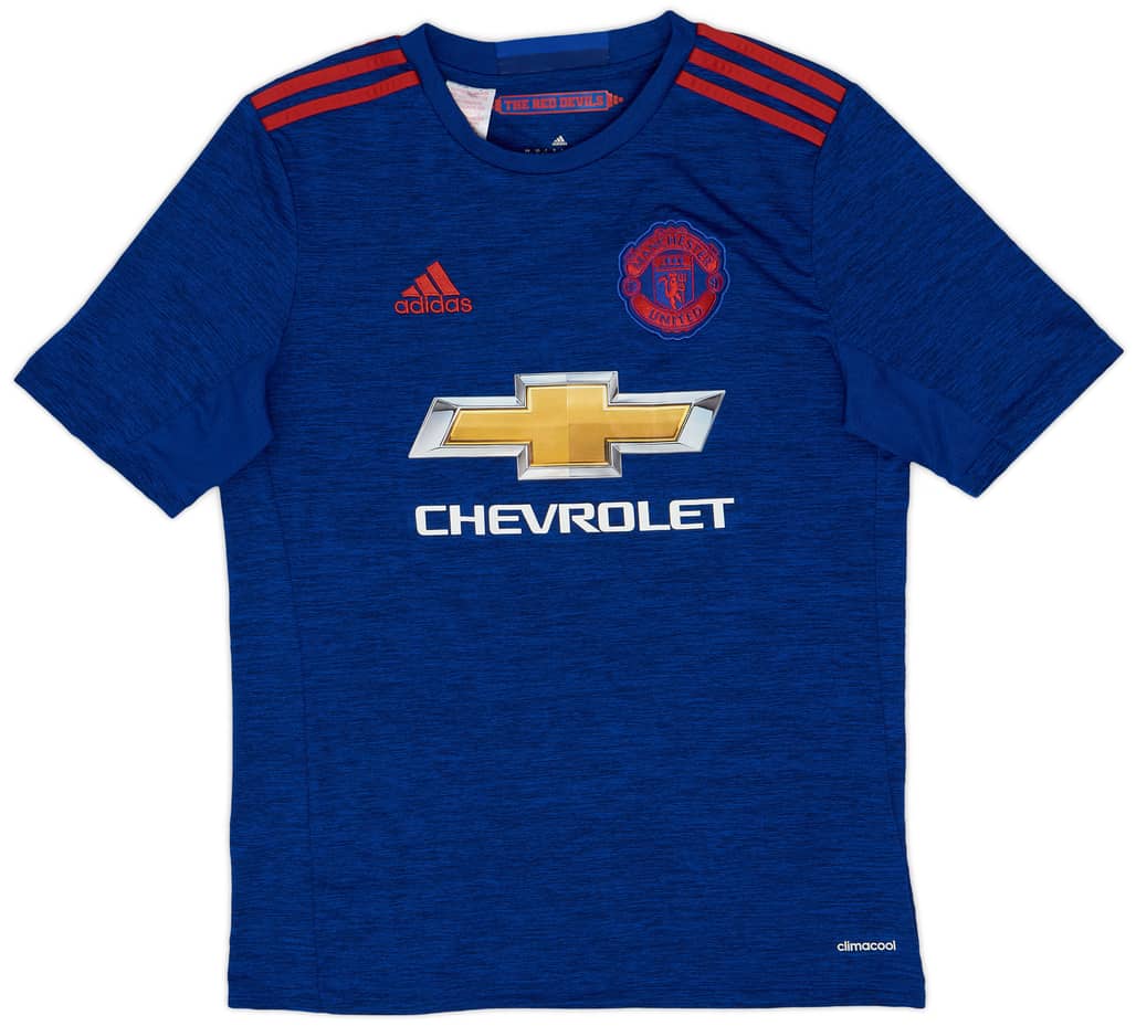 2016-17 Manchester United Away Shirt - 8/10 - (XL.Boys)
