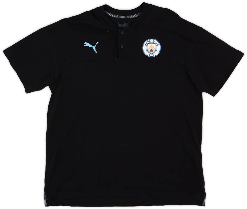 2019-20 Manchester City Puma Polo Shirt - 8/10 - (XXL)