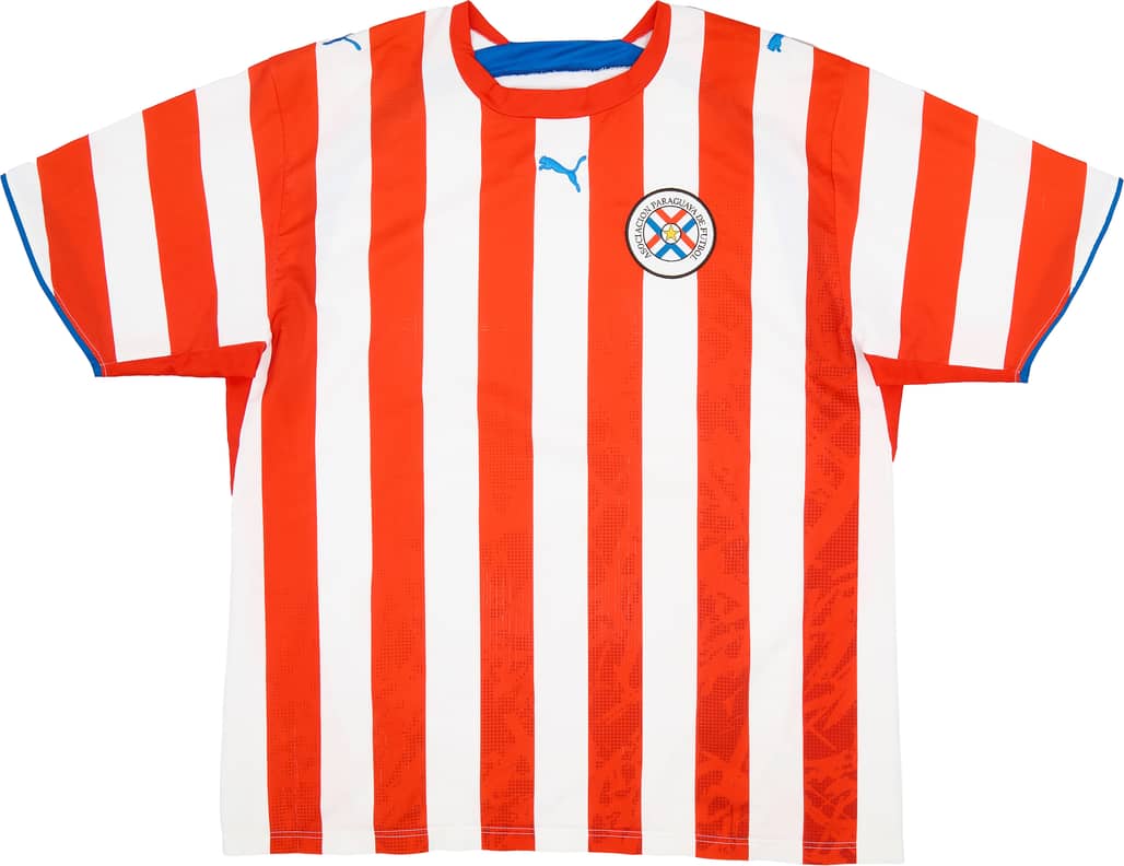 2006-07 Paraguay Home Shirt - 9/10 - (XL)