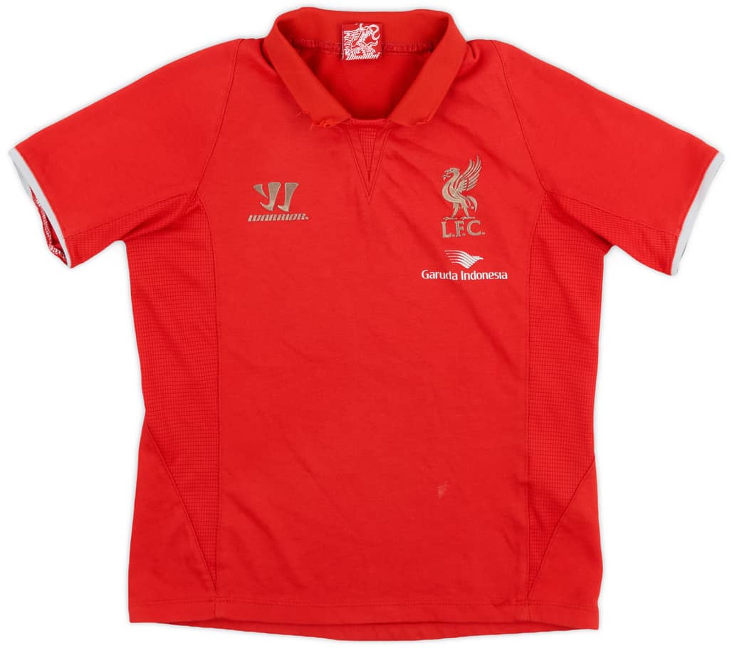 2013-14 Liverpool Warrior Polo Shirt - 5/10 - (M.Boys)