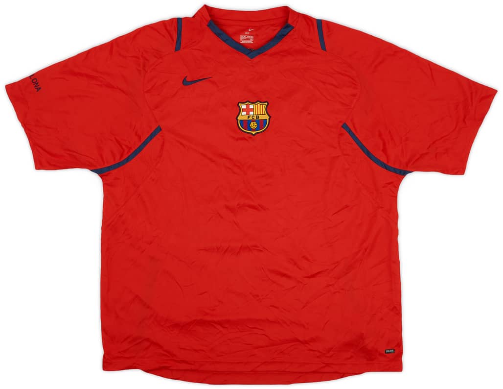 2006-07 Barcelona Nike Training Shirt - 9/10 - (XXL)