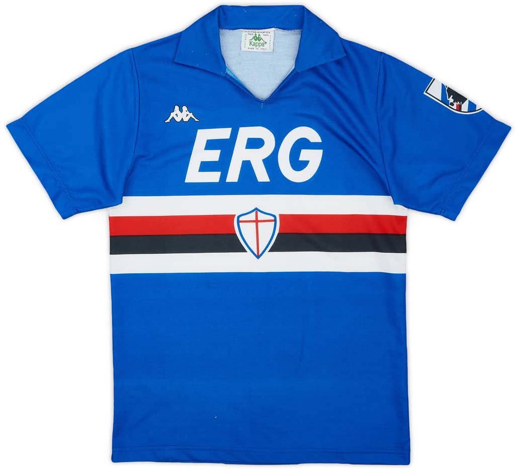 1990-92 Sampdoria Home Shirt - 6/10 - (S)