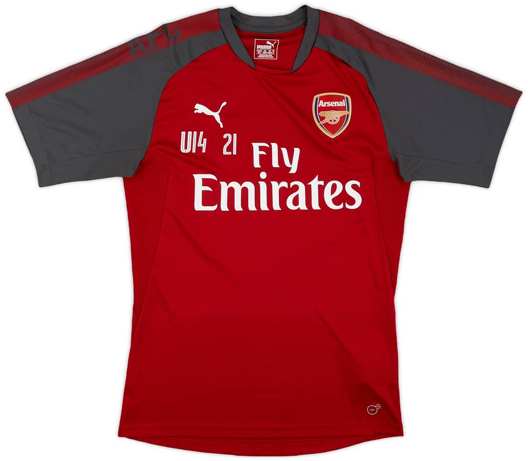 2017-18 Arsenal Youth Player Issue Training Shirt #21 - 10/10 - (M)