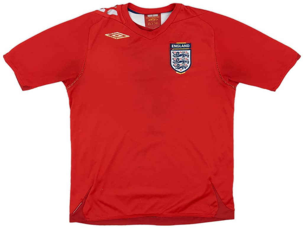 2006-08 England Away Shirt - 4/10 - (M)
