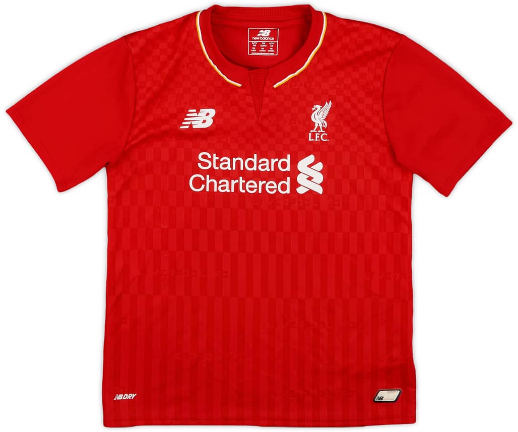 2015-16 Liverpool Home Shirt - 8/10 - (6-7 Years)