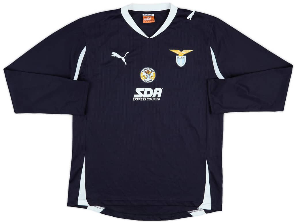 2006-07 Lazio 'Scuola Calcio' Puma Training L/S Shirt - 9/10 - (XL.Boys)