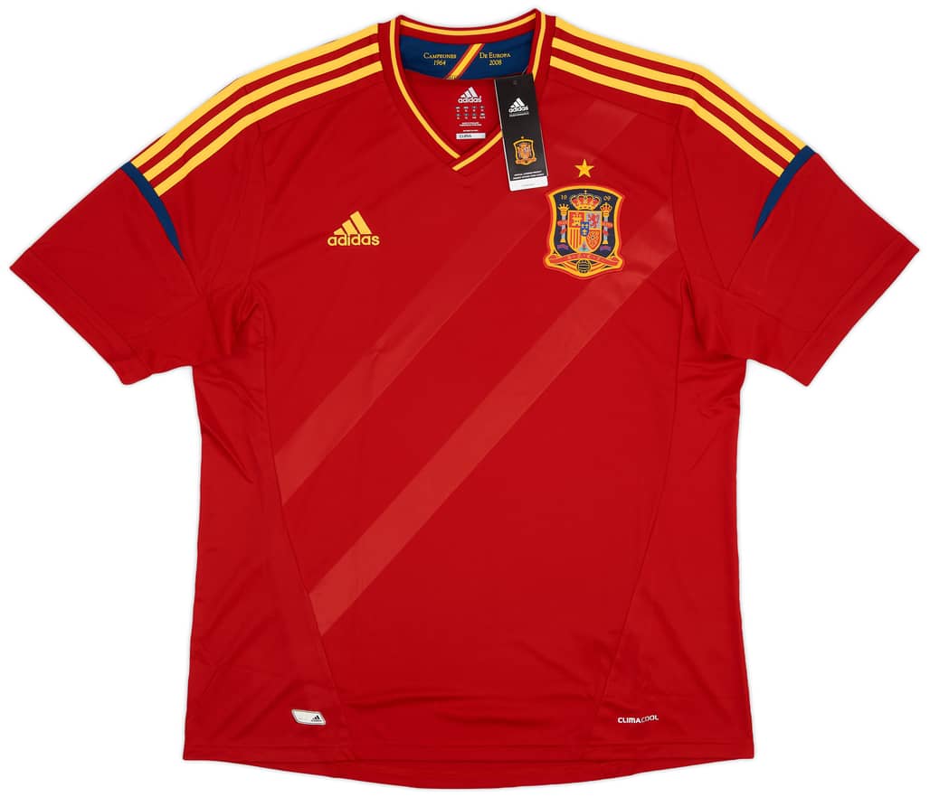 2011-12 Spain Home Shirt (XL)