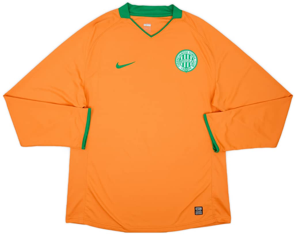 2008-09 Ferencvaros Away L/S Shirt - 9/10 - (XXL)