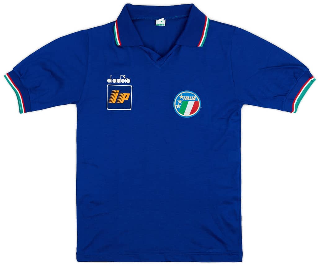 1986-91 Italy Home Shirt - 10/10 - (XL.Boys)