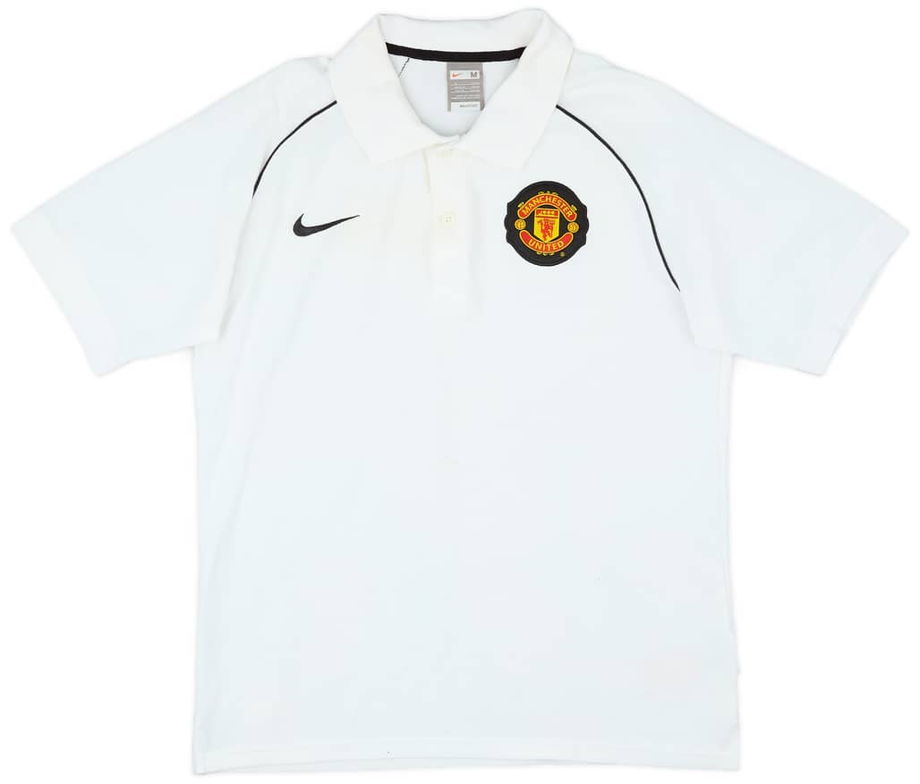 2009-10 Manchester United Nike Polo Shirt - 8/10 - (M)