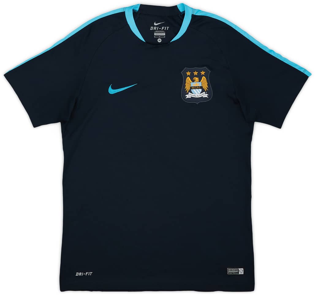 2015-16 Manchester City Nike Training Shirt - 8/10 - (M)