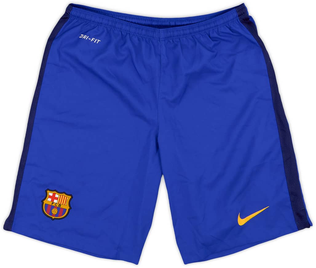 2015-16 Barcelona Away Shorts - 8/10 - (S)