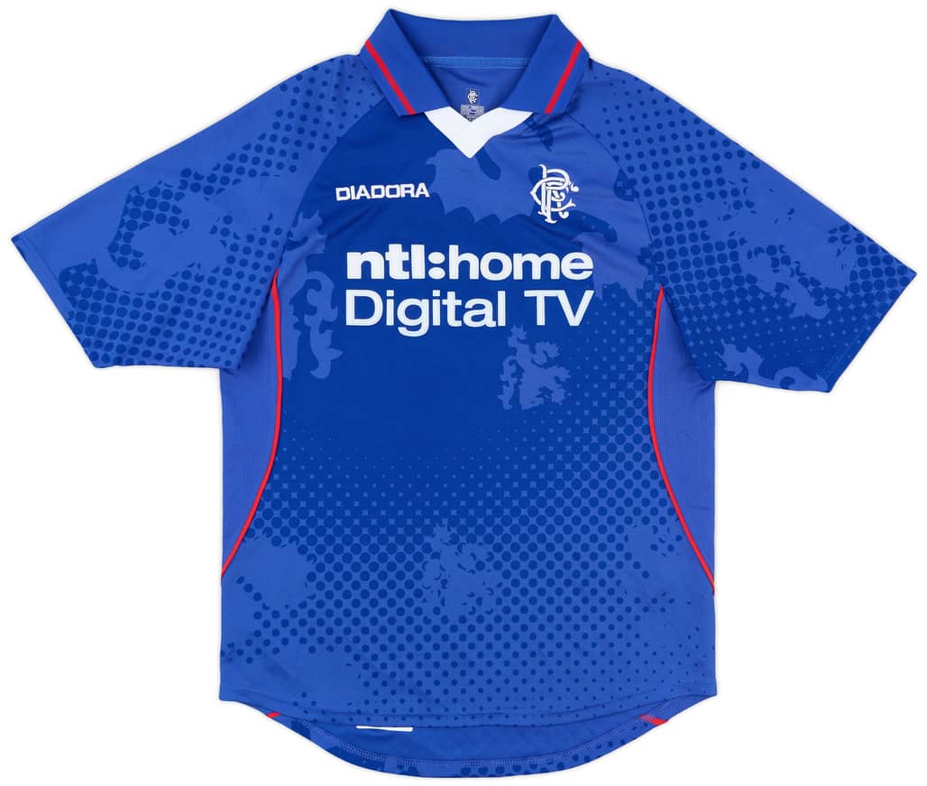 2002-03 Rangers Home Shirt - 5/10 - (S)