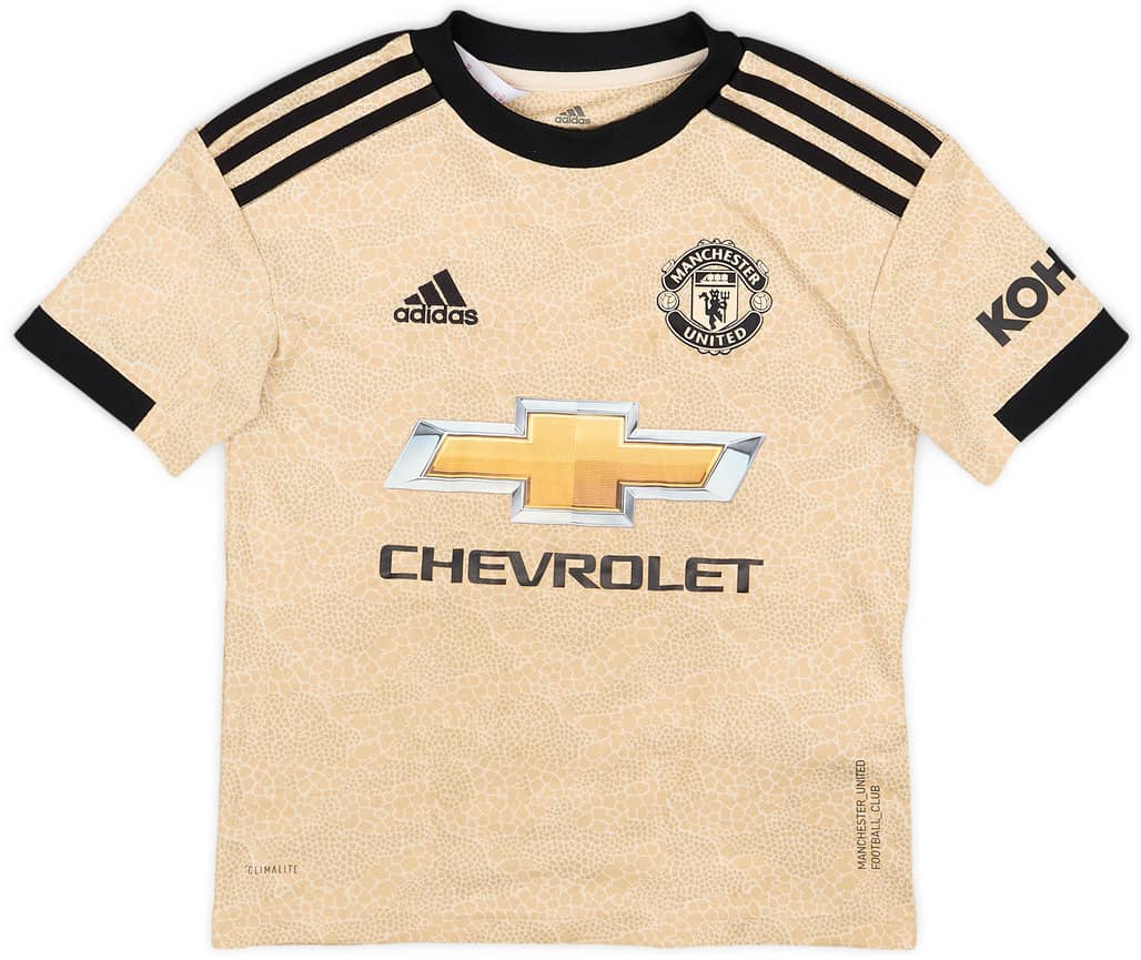 2019-20 Manchester United Away Shirt - 9/10 - (7-8 Years)