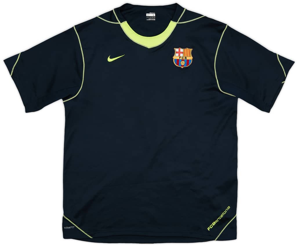 2007-08 Barcelona Nike Training Shirt - 9/10 - (L)