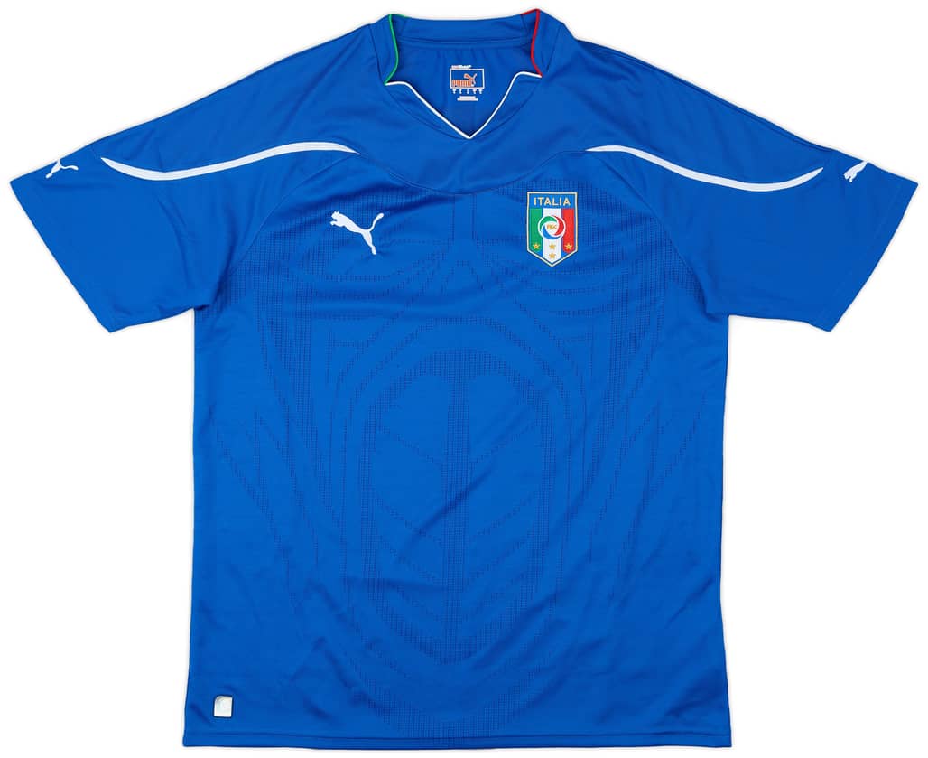 2010-12 Italy Home Shirt - 9/10 - (L)