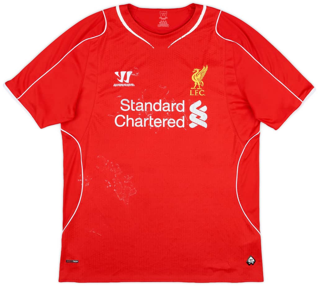 2014-15 Liverpool Home Shirt - 4/10 - (L)
