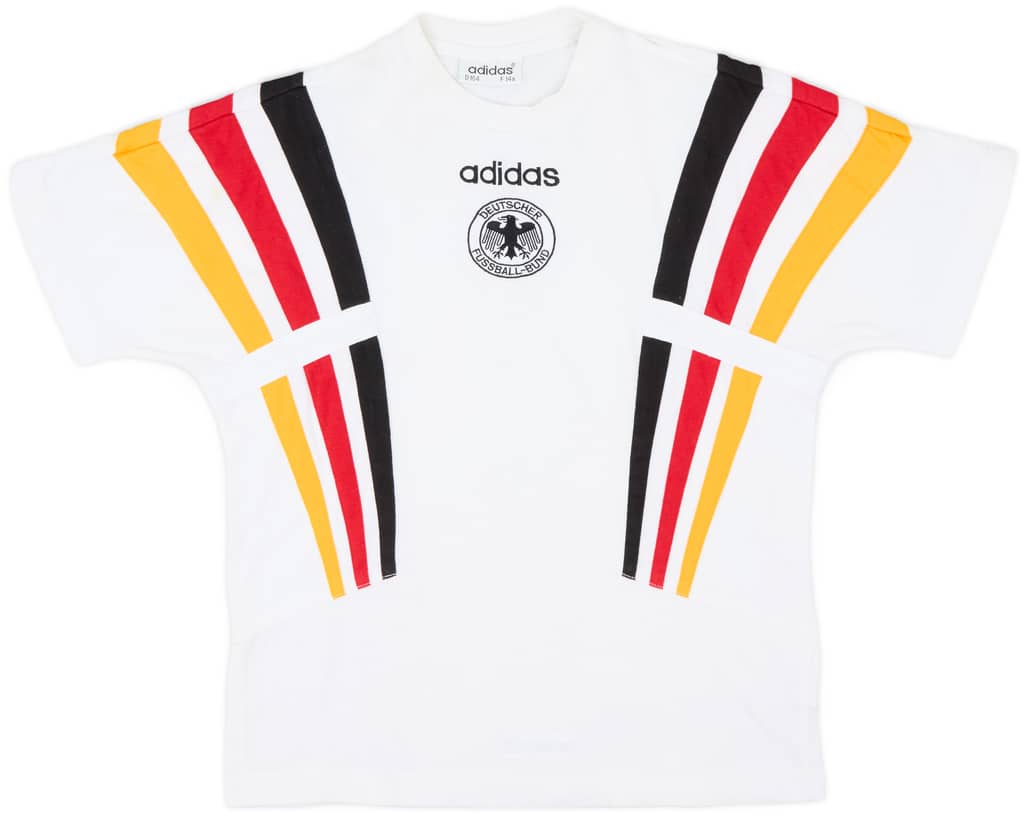 1996-97 Germany adidas Cotton Tee - 8/10 - (XL.Boys)