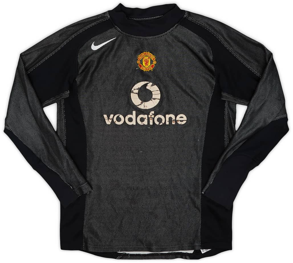 2004-05 Manchester United GK Shirt - 3/10 - (L.Boys)