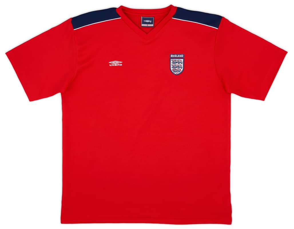2000-01 England Umbro Training Shirt - 9/10 - (L)