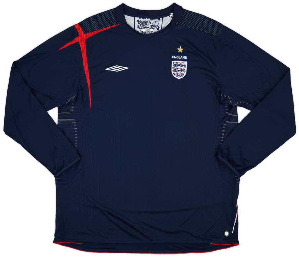 2005-06 England GK Shirt - 8/10 - (XXL)