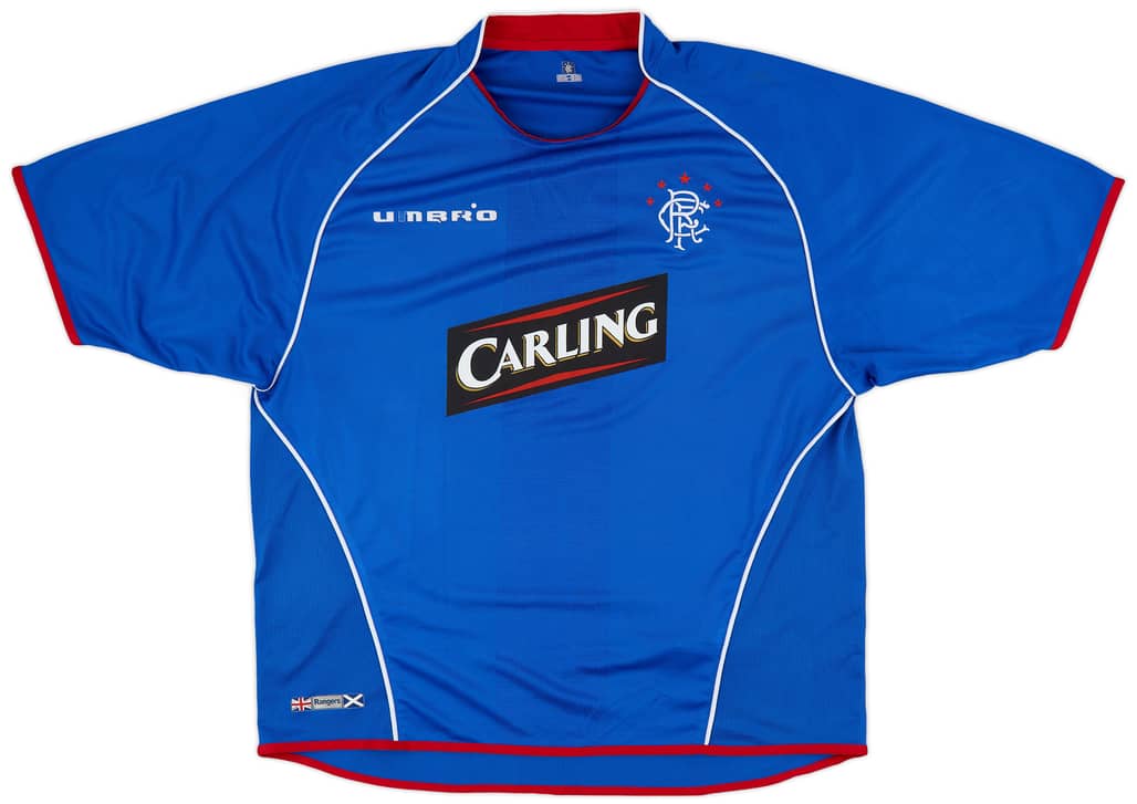 2005-06 Rangers Home Shirt - 5/10 - (XL)