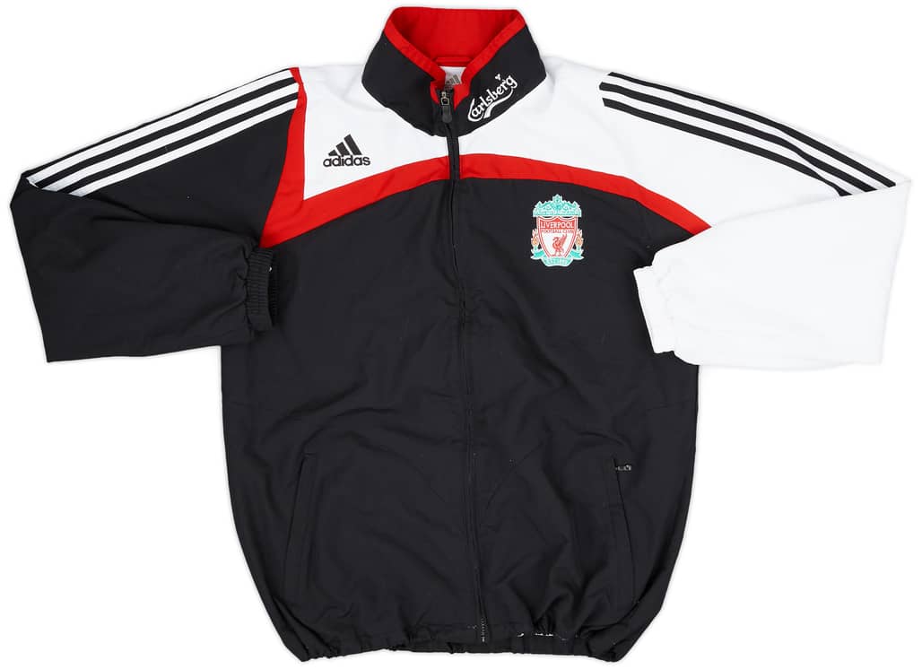 2007-08 Liverpool adidas Track Jacket - 9/10 - (L)