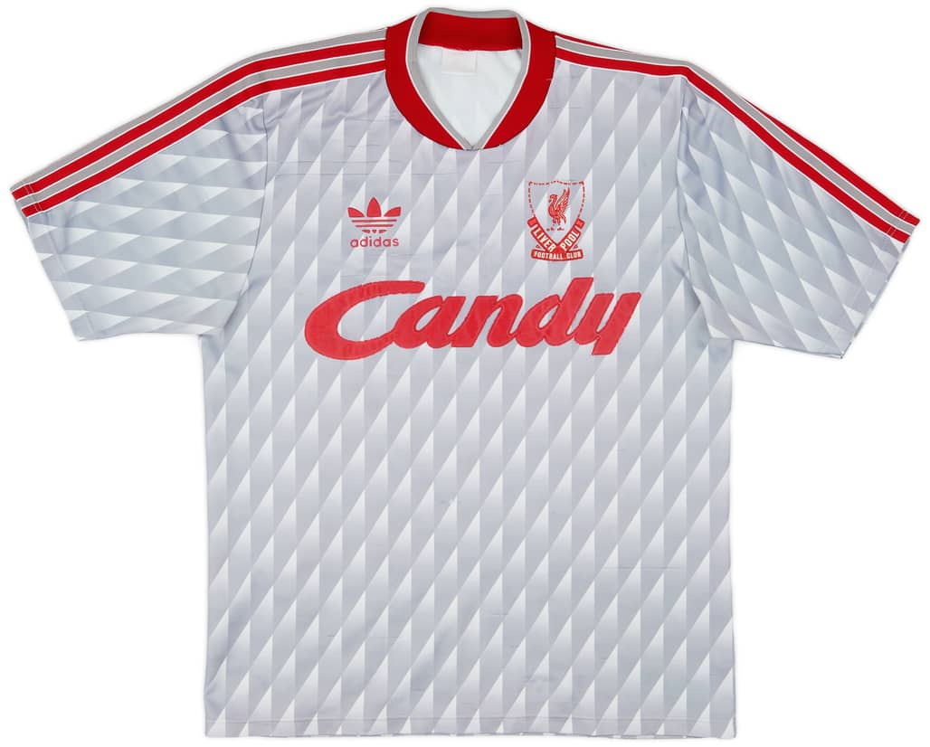 1989-91 Liverpool Away Shirt - 7/10 - (M)