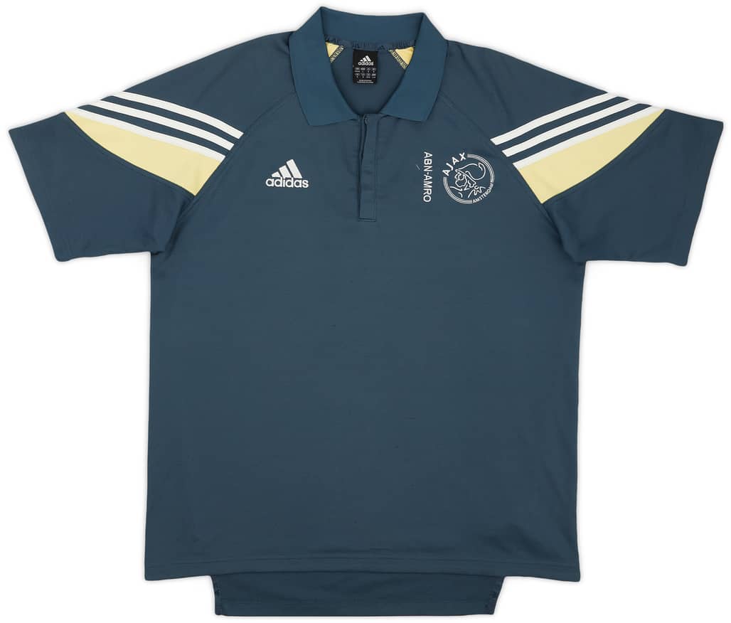 2003-04 Ajax adidas Polo Shirt - 8/10 - (L/XL)