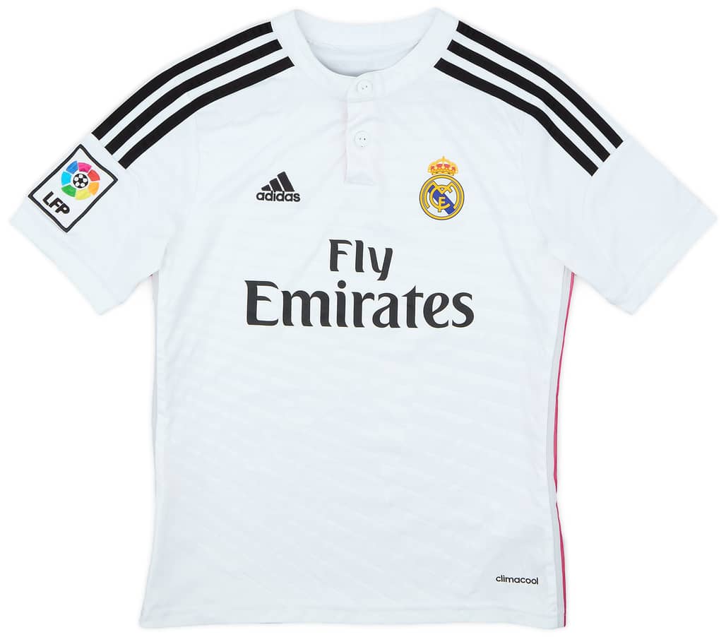 2014-15 Real Madrid Home Shirt - 7/10 - (M.Boys)