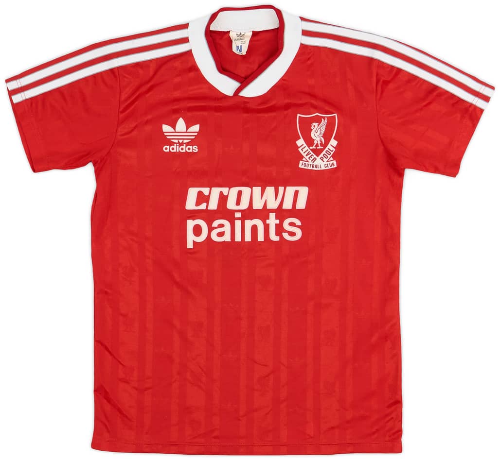 1987-88 Liverpool Home Shirt - 8/10 - (S)