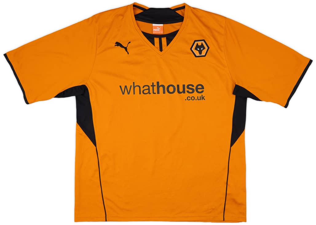2013-14 Wolves Home Shirt - 7/10 - (XL)
