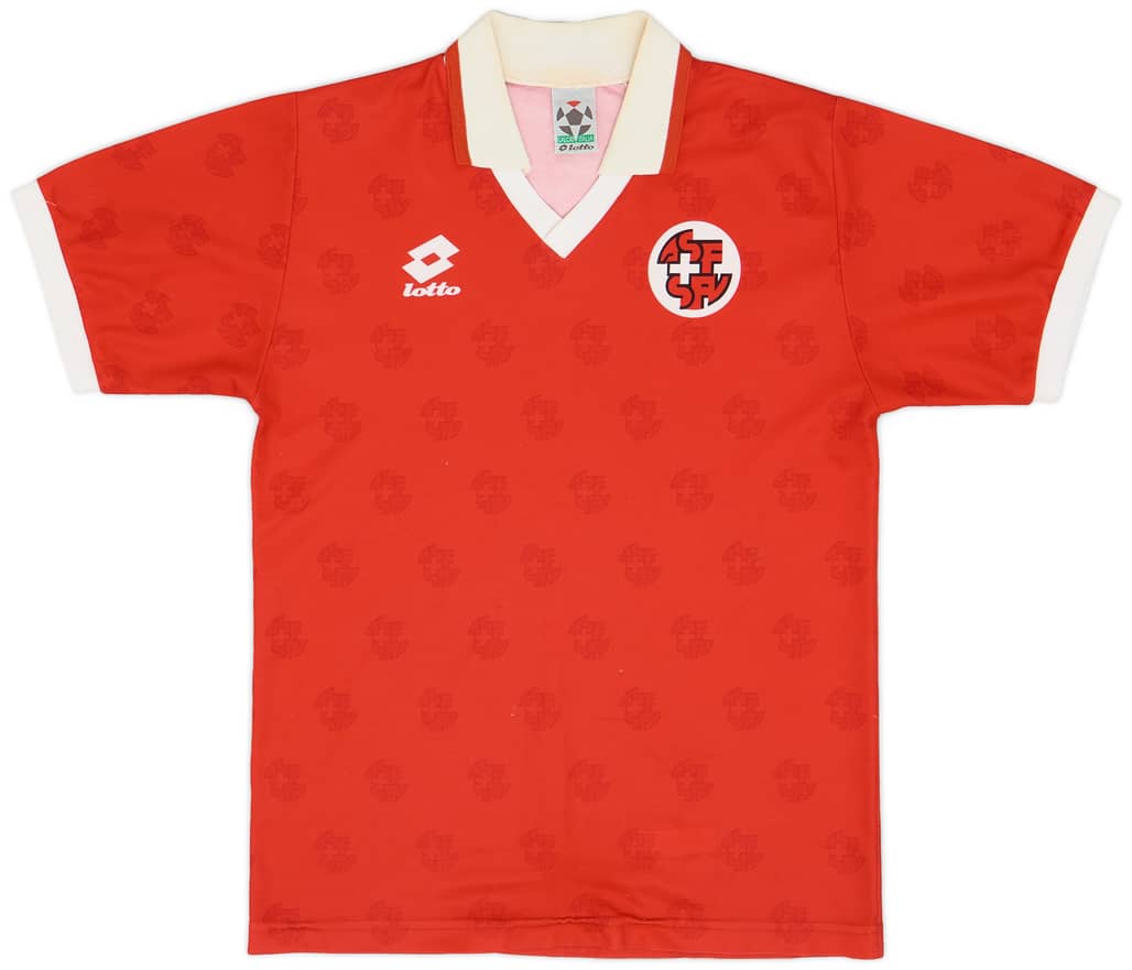 1994-96 Switzerland Home Shirt - 8/10 - (XL.Boys)