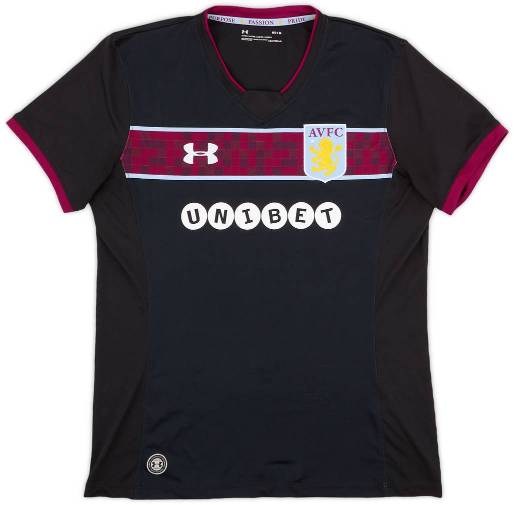 2017-18 Aston Villa Away Shirt - 9/10 - (M)